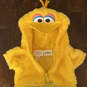 Extremely RARE Build a Bear BIG BIRD jacket Retired